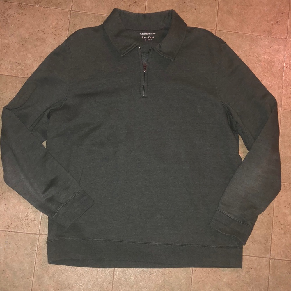Croft & Barrow Fleece 1/4 zip pullover